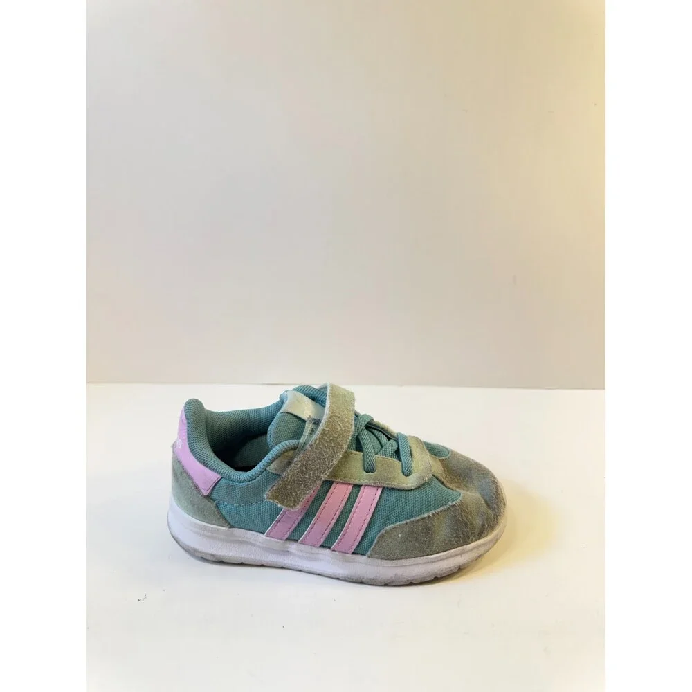 Adidas Unisex-Baby Run 70s 2.0, Mint Ton/Bliss Lilac/Halo Mint, 10 Kids